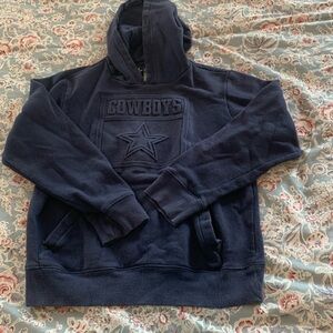 Kids Navy Blue Dallas Cowboys Hoodie Size S (8)